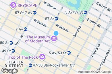 Map image of the property - 24 W 45th St