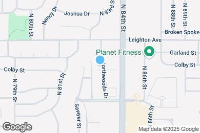 Map image of the property - 8220 Colby Pl