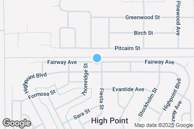 Map image of the property - 12136 Fairway Ave