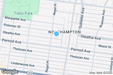 Map image of the property - 5477 Oleatha Ave