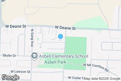 Map image of the property - Willow Park Apartments