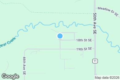 Map image of the property - 3634 18th St SE