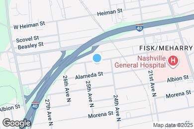Map image of the property - 2415 Meharry Blvd