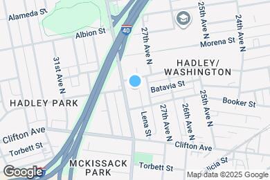 Map image of the property - 815 Lena St