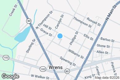 Map image of the property - 307 Hill St