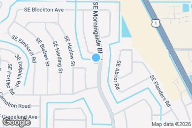 Map image of the property - 2118 SE Morningside Blvd