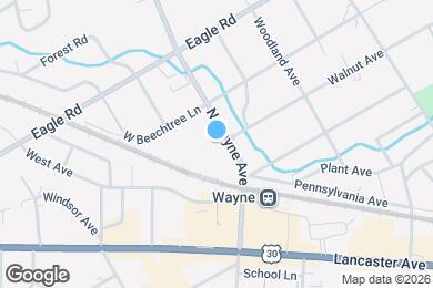 Map image of the property - Wesley Apartments