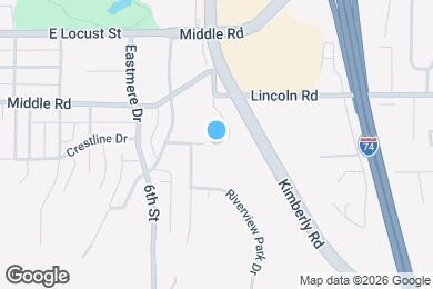 Map image of the property - 1326 Heights Ct
