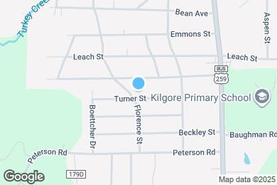 Map image of the property - 601 Turner St