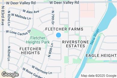 Map image of the property - 7918 W Adam Ave