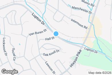 Map image of the property - 806 Lupton Dr