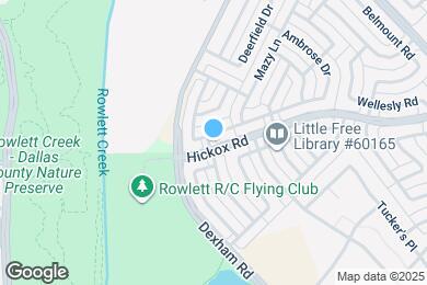 Map image of the property - 1418 Post Oak Dr