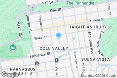 Map image of the property - 116 Belvedere St