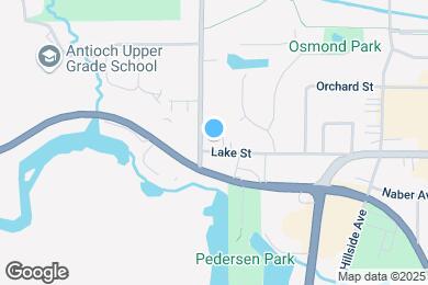 Map image of the property - 707 Lake St