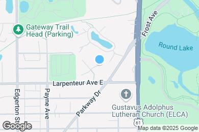 Map image of the property - 737 Larpenteur Ave E
