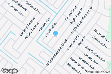 Map image of the property - 3196 Circleville St