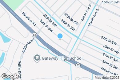 Map image of the property - 4813 30th St SW
