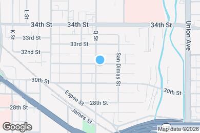 Map image of the property - 725 31st St