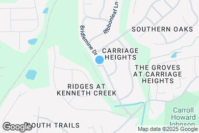Map image of the property - 1020 Bridlemine Dr