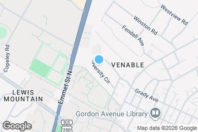 Map image of the property - 32 University Cir