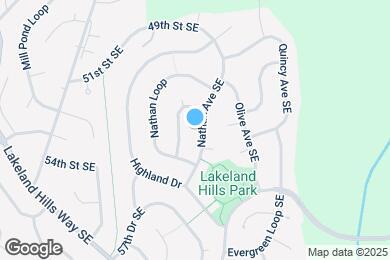 Map image of the property - 5215 Nathan Ave SE