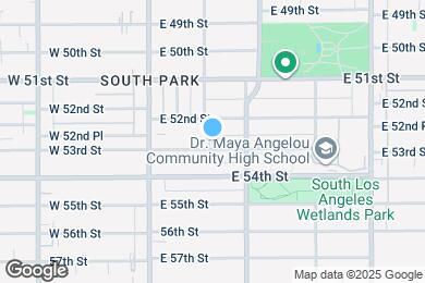 Map image of the property - 203 E 53rd St