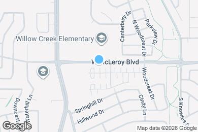 Map image of the property - 101 Oxford Ct