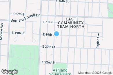 Map image of the property - 1905 Kensington Ave
