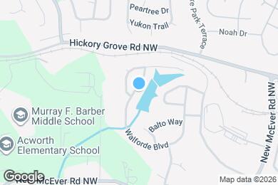 Map image of the property - 4402 Walforde Blvd