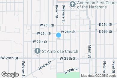 Map image of the property - 2634 Brown St