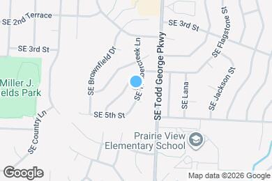 Map image of the property - 412 SE Timbercreek Ln