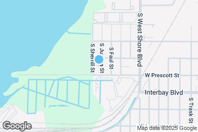 Map image of the property - 6807 S Juanita St