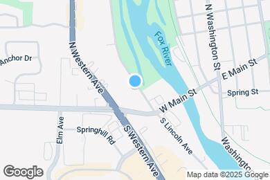 Map image of the property - 23 N Lincoln Ave