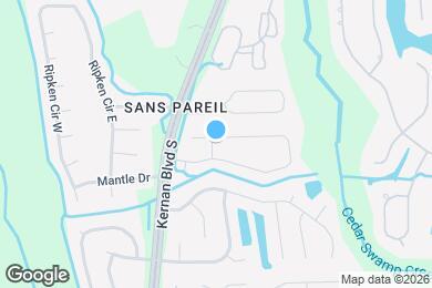 Map image of the property - 12538 Bent Bay Trail