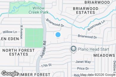 Map image of the property - 1806 Camelot Cv