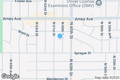 Map image of the property - 4144 N 60th Ave