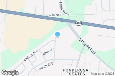 Map image of the property - 9814 198th Avenue Ct E