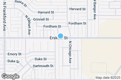 Map image of the property - 533 N Clinton Ave