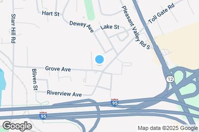 Map image of the property - 202 Grove Ave