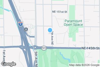 Map image of the property - 14555 8th Ave NE