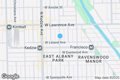 Map image of the property - 4705 N Albany Ave