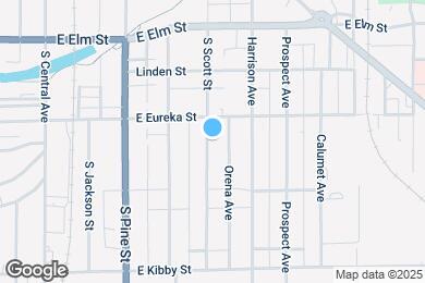 Map image of the property - 415 S Scott St