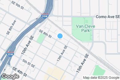 Map image of the property - 1203 8th St SE