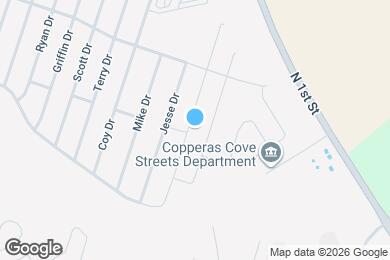 Map image of the property - 1261 Lindsey Dr
