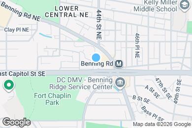 Map image of the property - 4272 E Capitol St NE