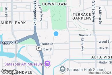 Map image of the property - 2155 Wood St