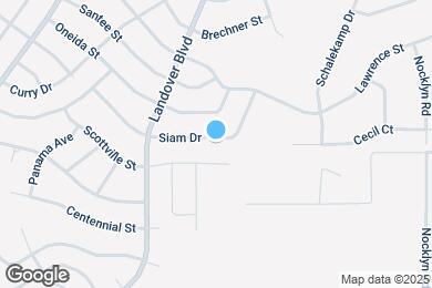 Map image of the property - 13176 Siam Dr