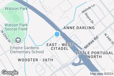 Map image of the property - Hacienda Creek Senior Apartments