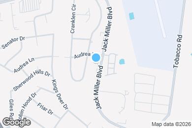 Map image of the property - 374 JACK MILLER BLVD UNIT G - 2 Bd-1 BA Within 3 Miles to FT. Campbell's Main Gate!!!
