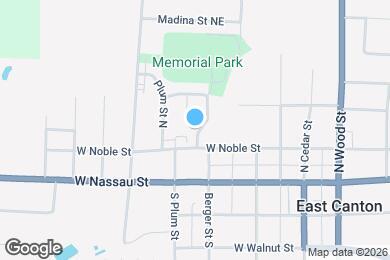 Map image of the property - 227 N Berger St